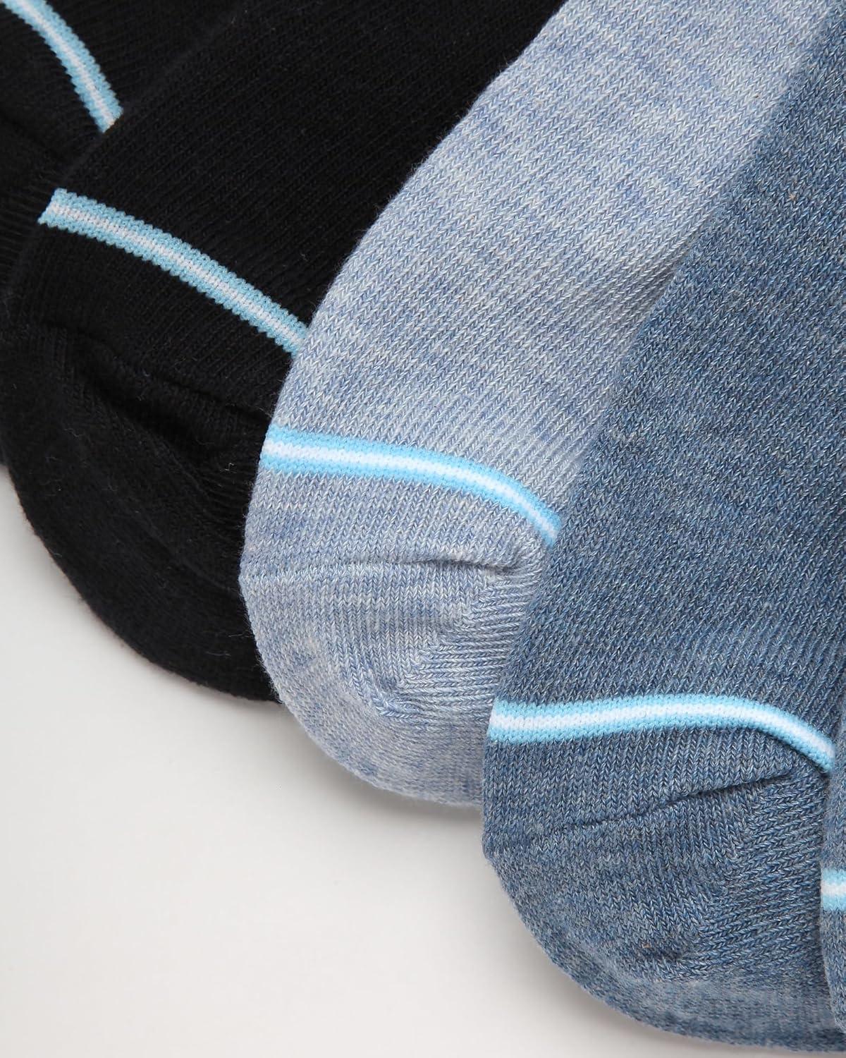 imageTommy Hilfiger Mens No Show Socks 10 Pack Cotton Blend Performance Stretch Athletic Invisible Liner Low Cut Socks for MenBlue Assorted 10pk