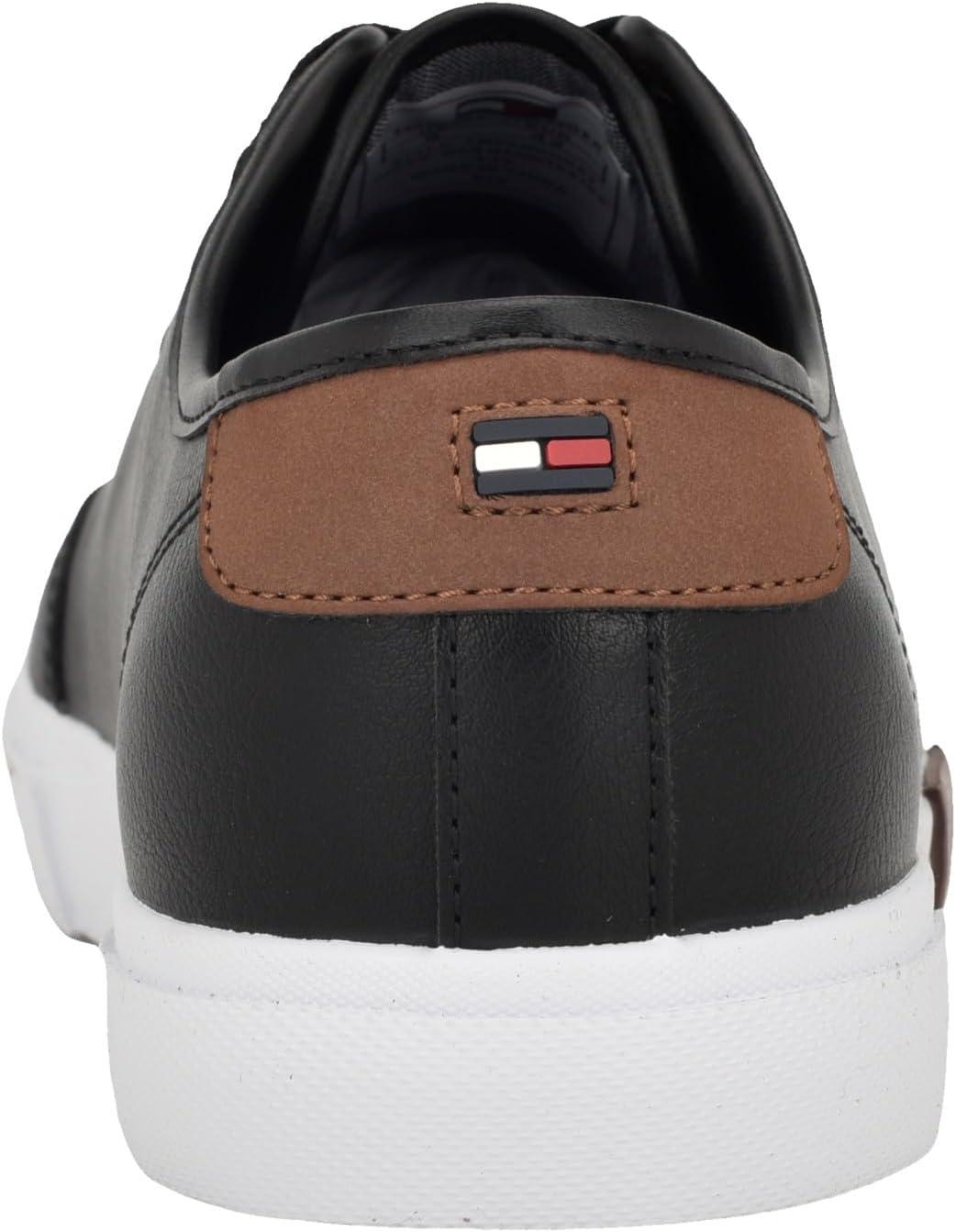 imageTommy Hilfiger Mens Pandora SneakerBlackCognac 967
