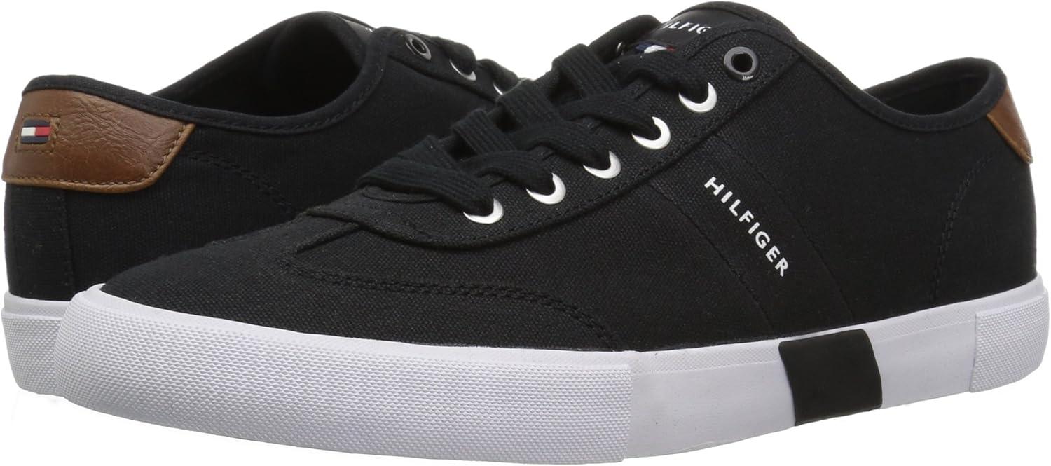 imageTommy Hilfiger Mens Pandora SneakerBlackMocha 973
