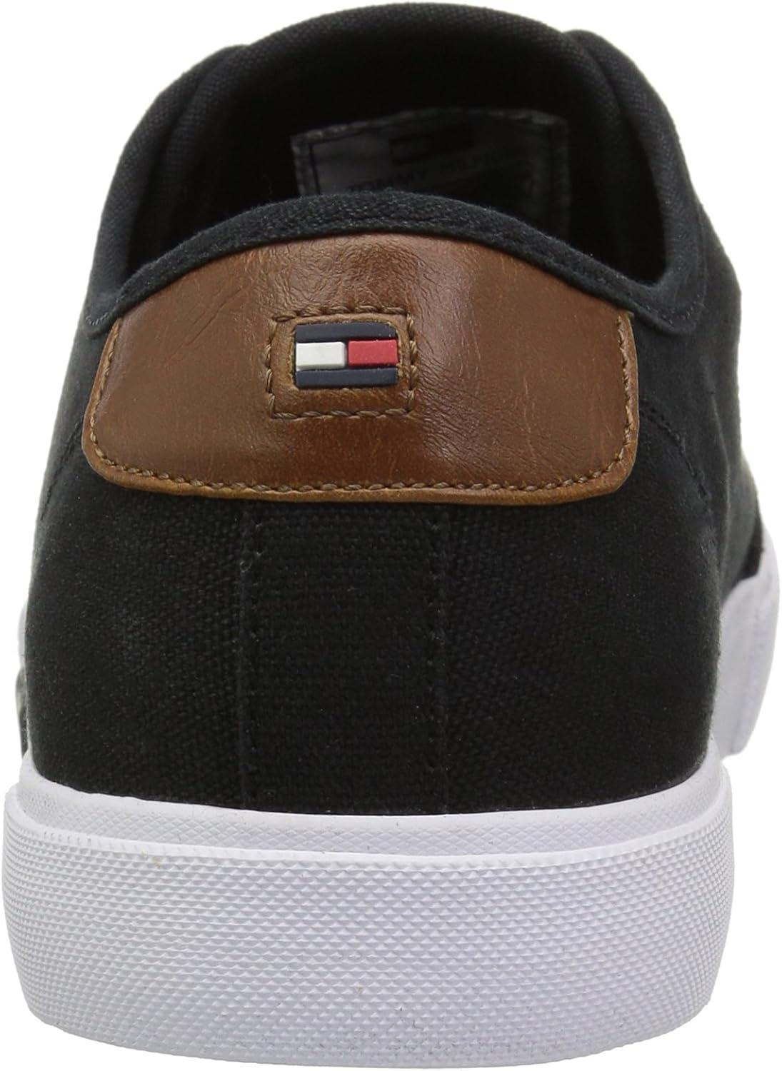 imageTommy Hilfiger Mens Pandora SneakerBlackMocha 973