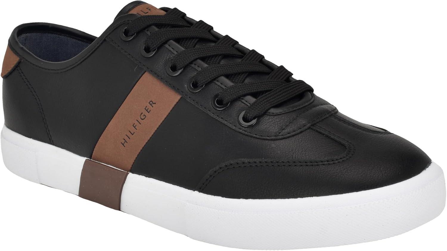 imageTommy Hilfiger Mens Pandora SneakerBlackNicotine Multi
