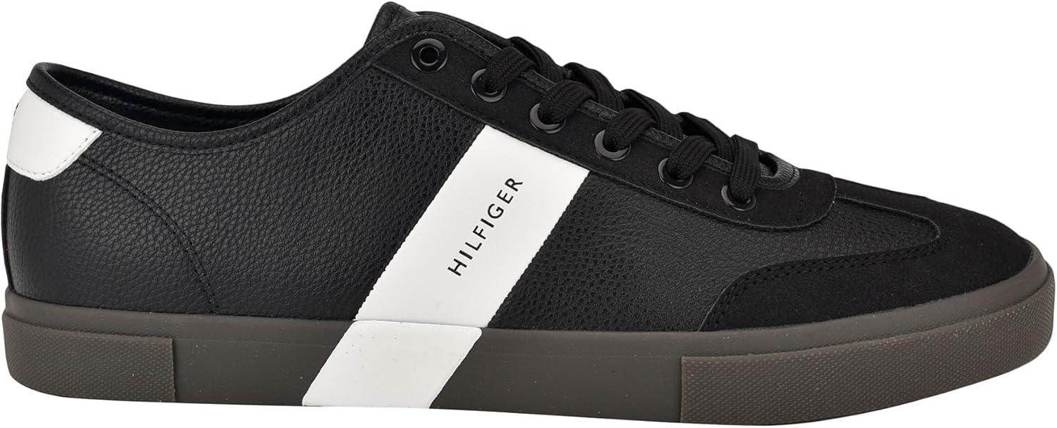 imageTommy Hilfiger Mens Pandora SneakerBlackNicotine Multi