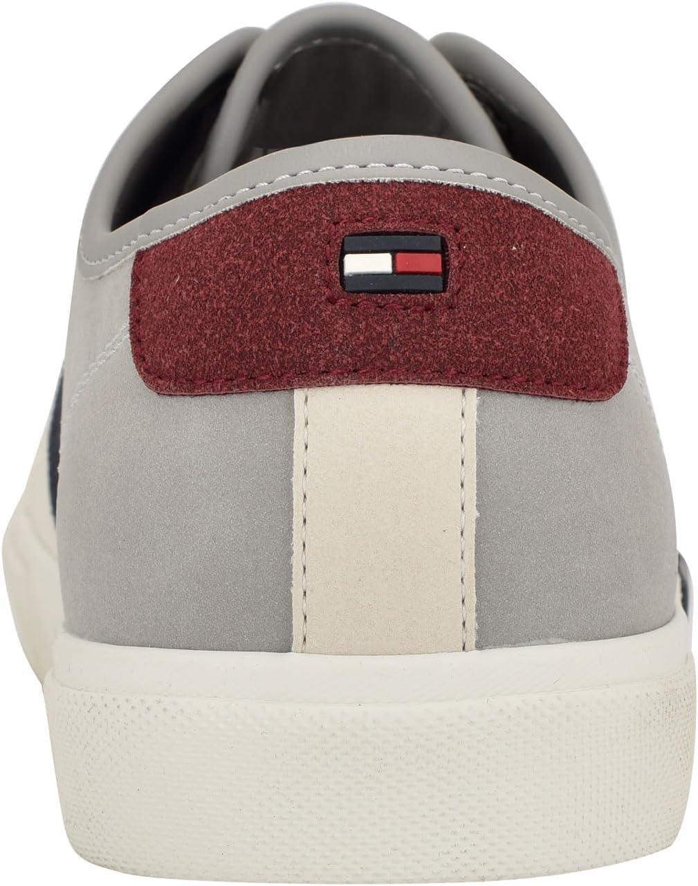 imageTommy Hilfiger Mens Pandora SneakerCreamGrey Multi 150