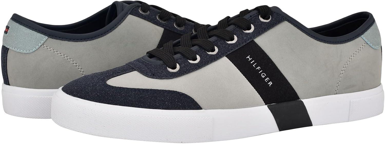 imageTommy Hilfiger Mens Pandora SneakerGreyNavy Multi 050