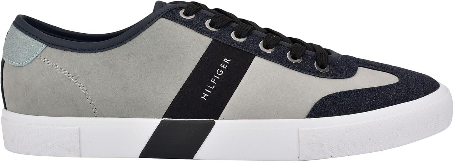imageTommy Hilfiger Mens Pandora SneakerGreyNavy Multi 050