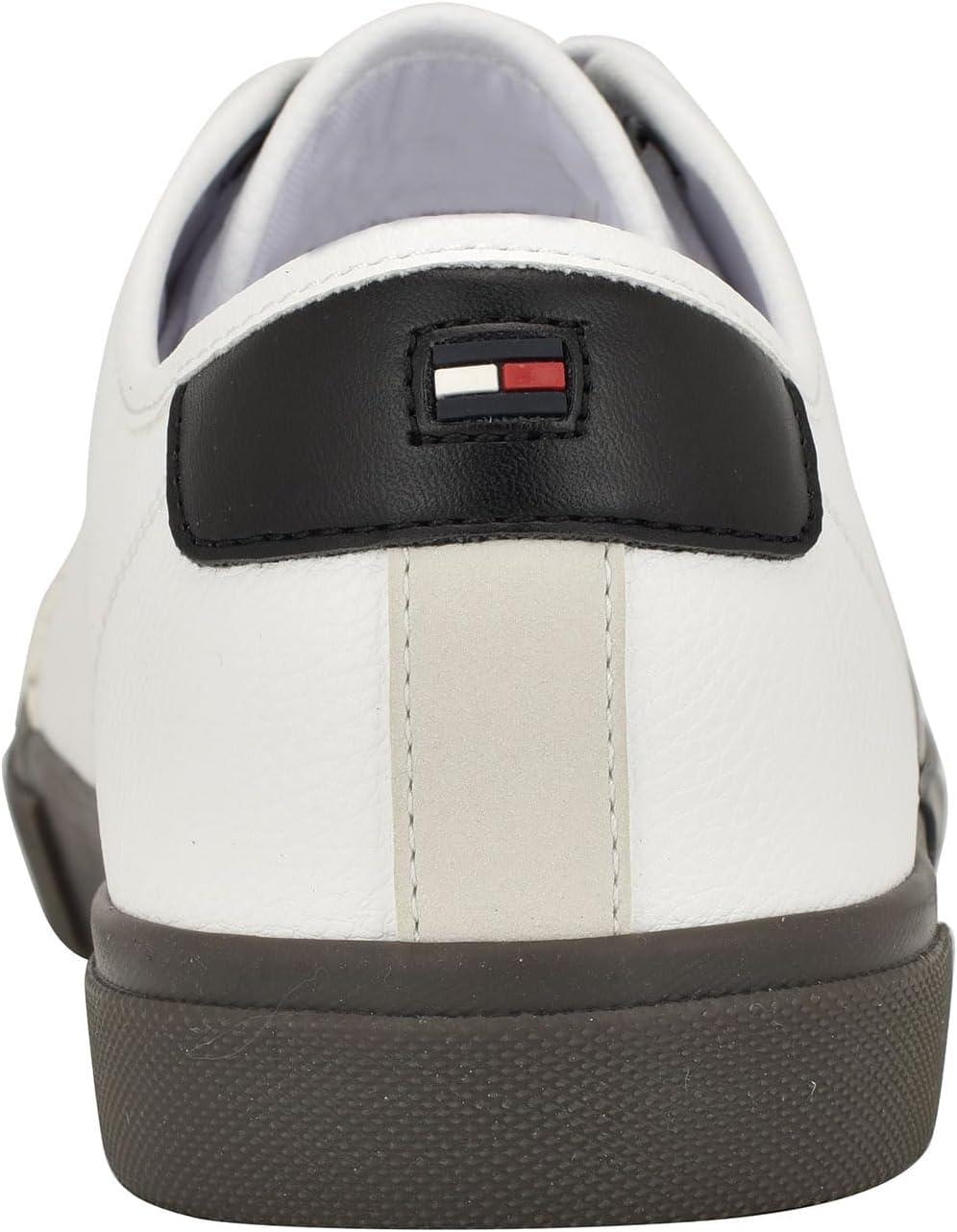 imageTommy Hilfiger Mens Pandora SneakerWhiteNicotine Multi