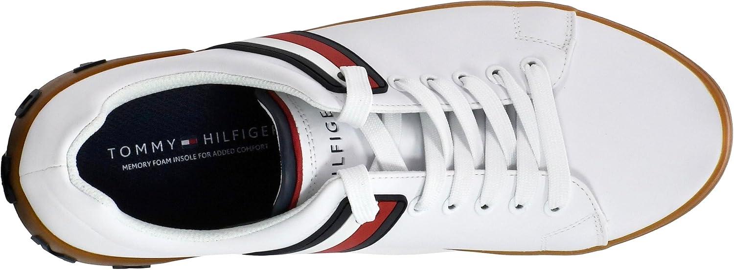 imageTommy Hilfiger Mens Ramus SneakerWhiteGum