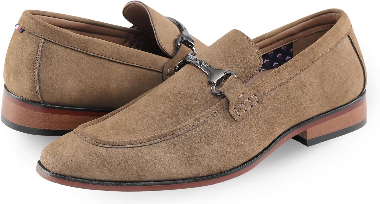 imageTommy Hilfiger Mens Senner LoaferLight Brown Suede