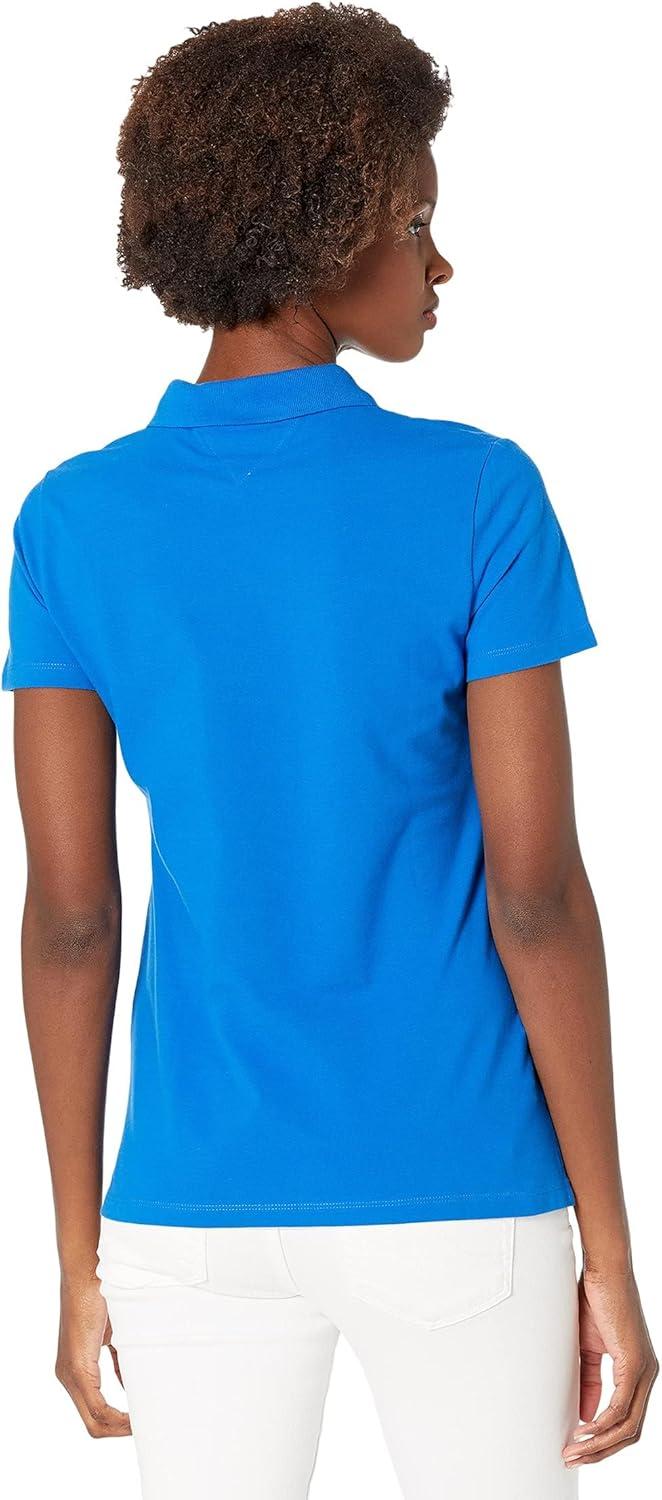imageTommy Hilfiger Short Sleeve Rugby Stripe PoloCerulean