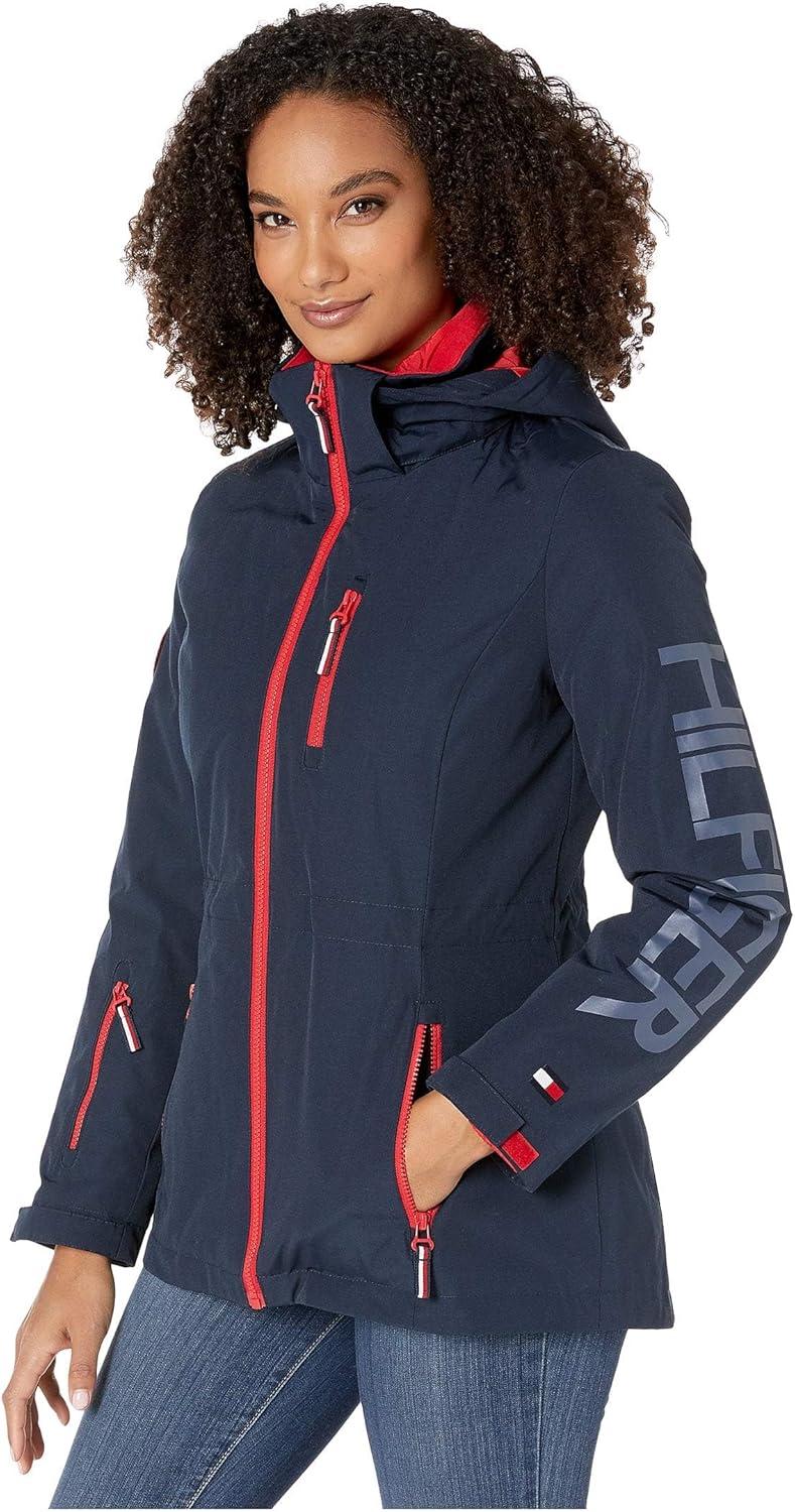 imageTommy Hilfiger Womens 295quot 3in1 Systems JacketNavyFire