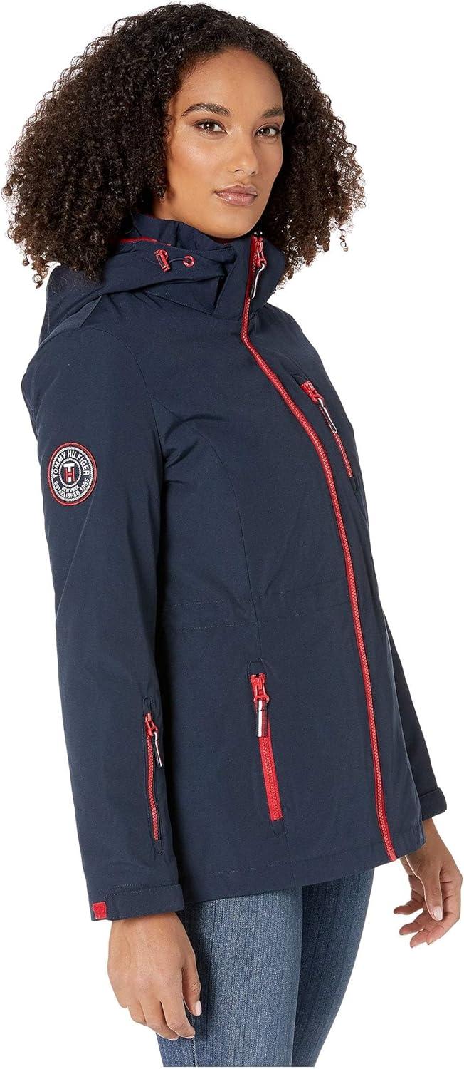 imageTommy Hilfiger Womens 295quot 3in1 Systems JacketNavyFire