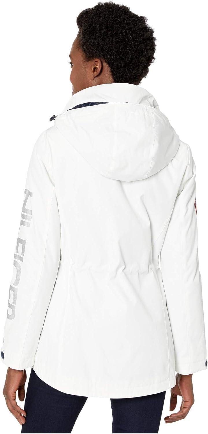 imageTommy Hilfiger Womens 295quot 3in1 Systems JacketWhiteNavy