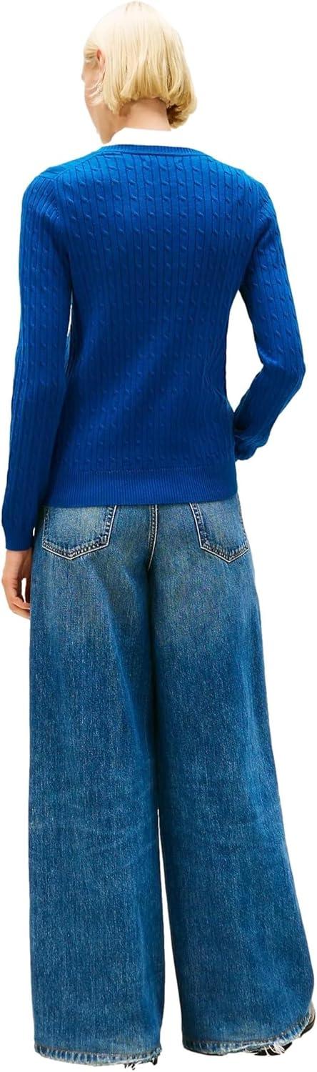 imageTommy Hilfiger Womens Classic Fit SweaterCool Dip Blue