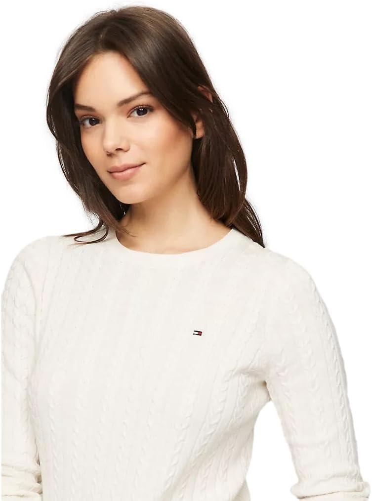 imageTommy Hilfiger Womens Classic Fit SweaterMilky Way