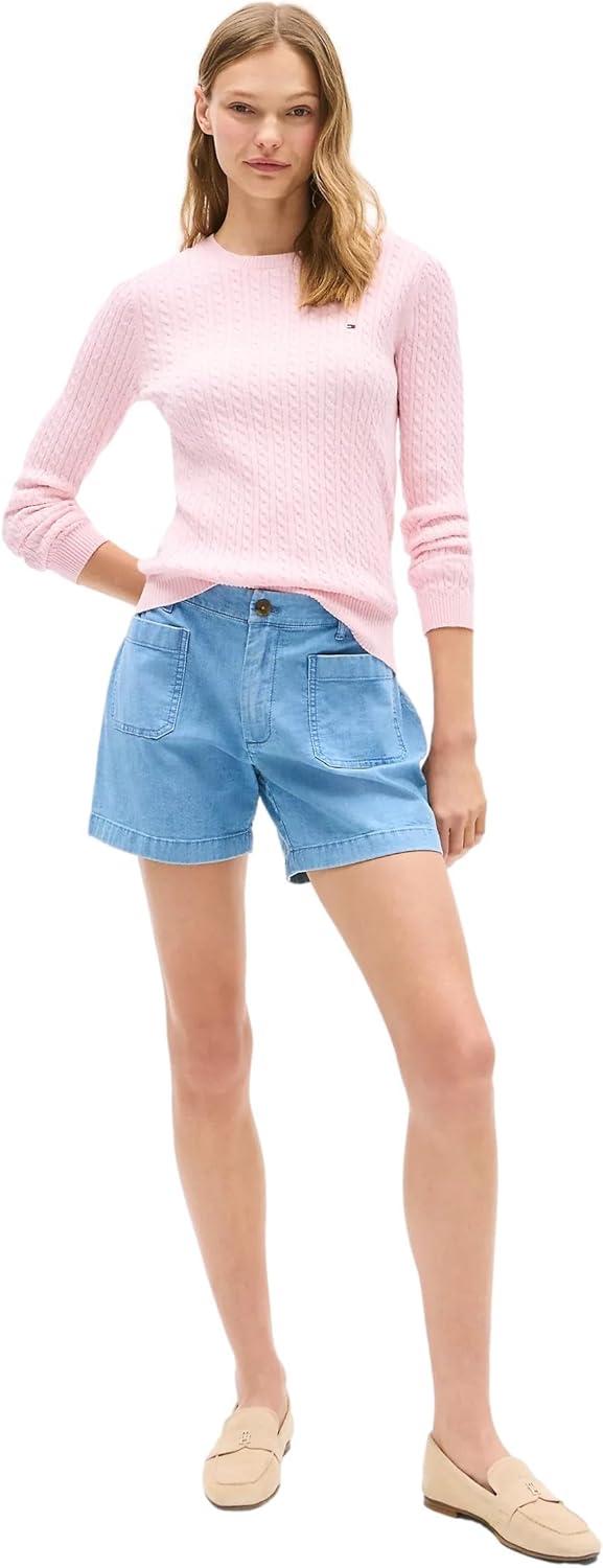 imageTommy Hilfiger Womens Classic Fit SweaterPink Heather