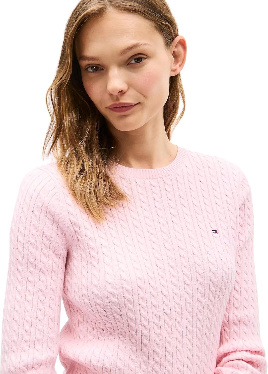 imageTommy Hilfiger Womens Classic Fit SweaterPink Heather