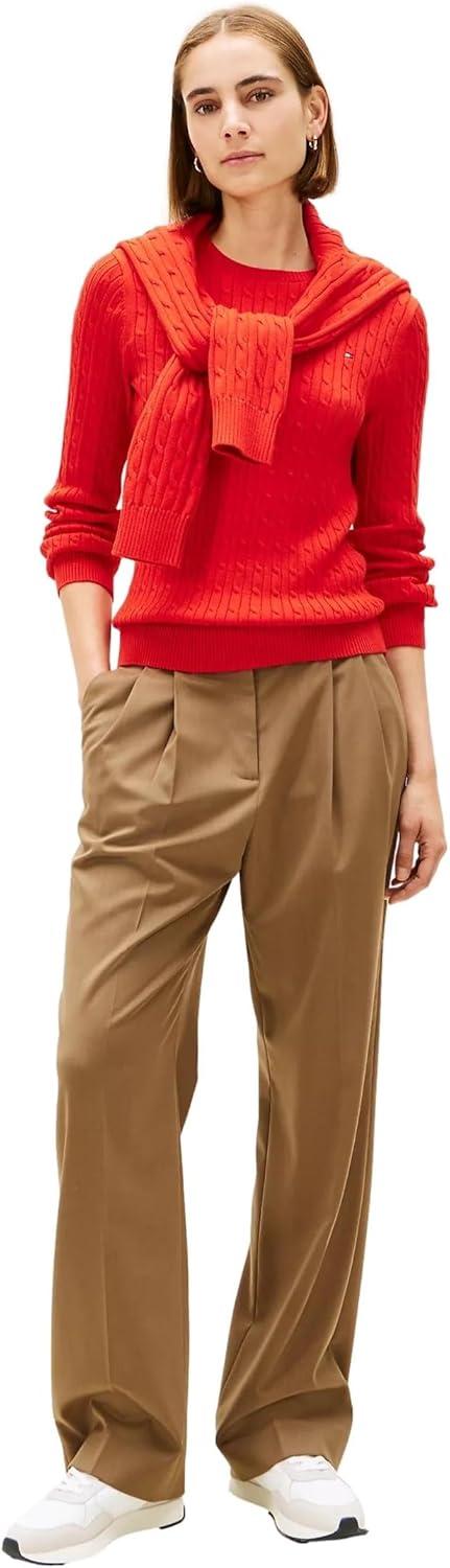 imageTommy Hilfiger Womens Classic Fit SweaterPrimary Red