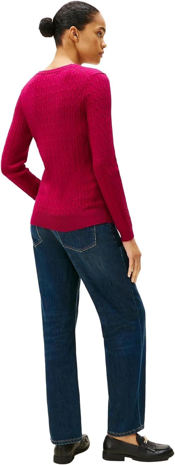 imageTommy Hilfiger Womens Classic Fit SweaterRoyal Berry