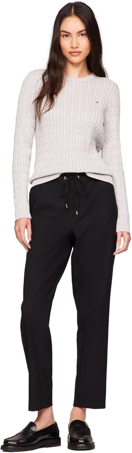 imageTommy Hilfiger Womens Classic Fit SweaterShimmer Grey Heather