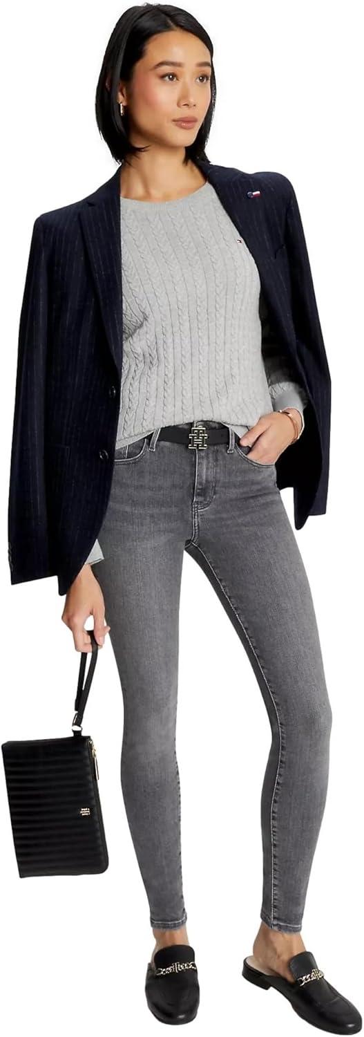 imageTommy Hilfiger Womens Classic Fit SweaterSmoke Grey Heather