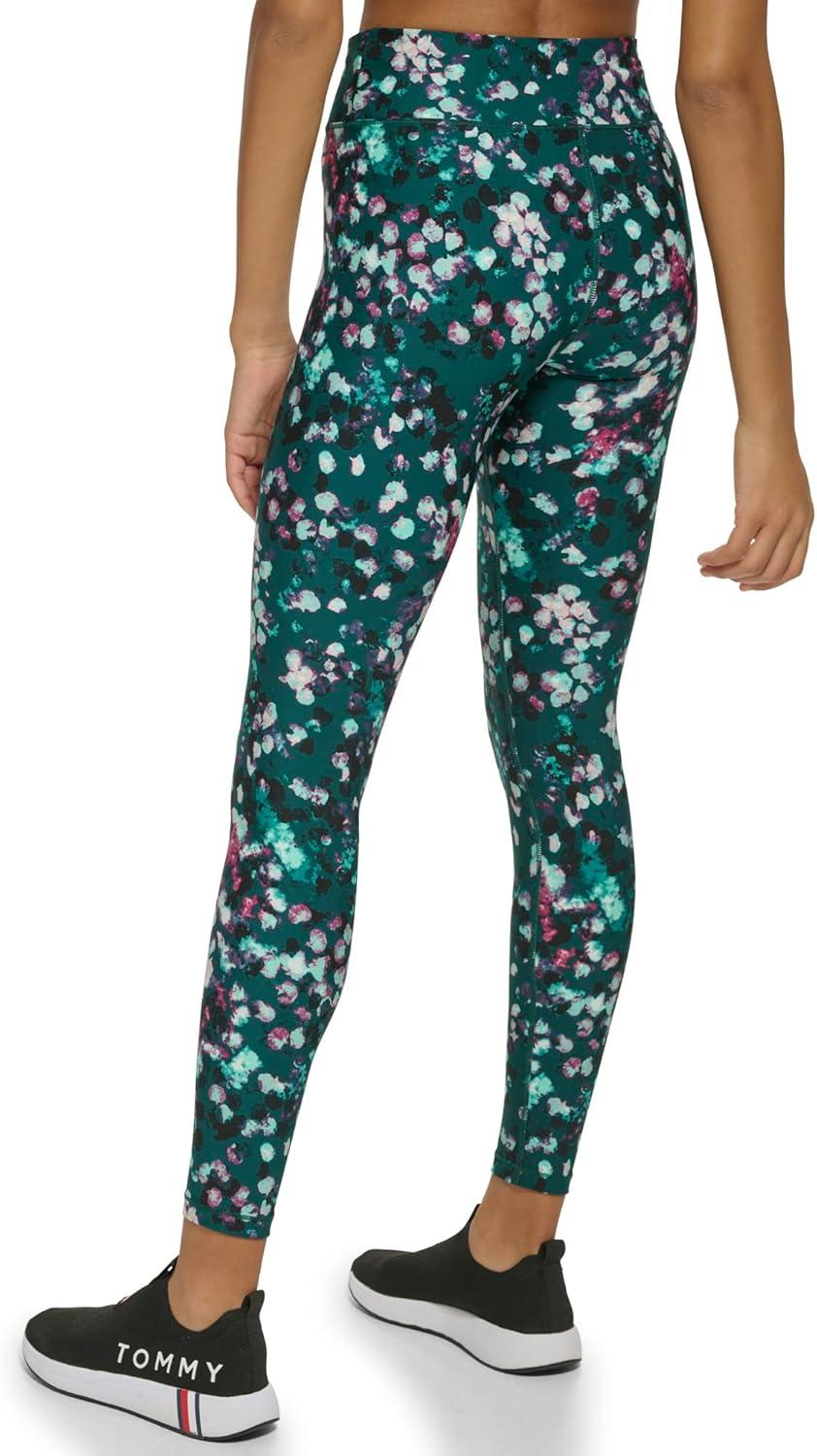 imageTommy Hilfiger Womens Printed High Rise Performance LeggingBotanical