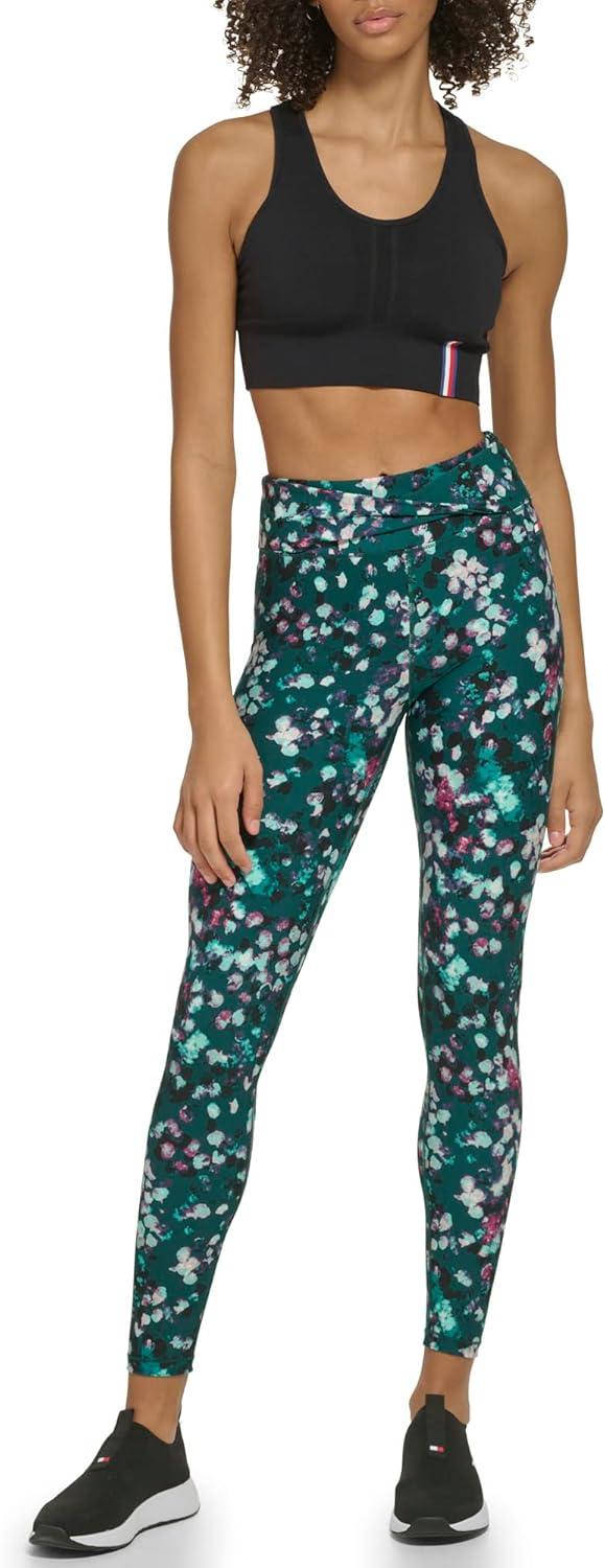 imageTommy Hilfiger Womens Printed High Rise Performance LeggingBotanical