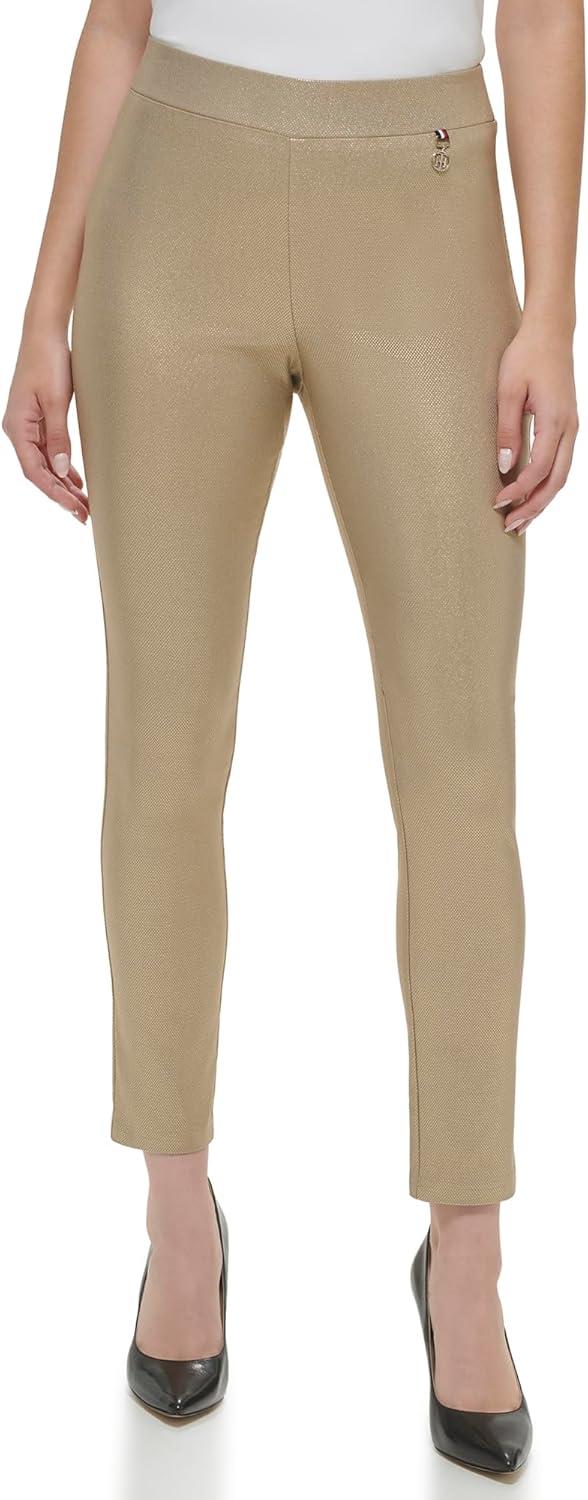 imageTommy Hilfiger Womens Pull on Work PantsGold