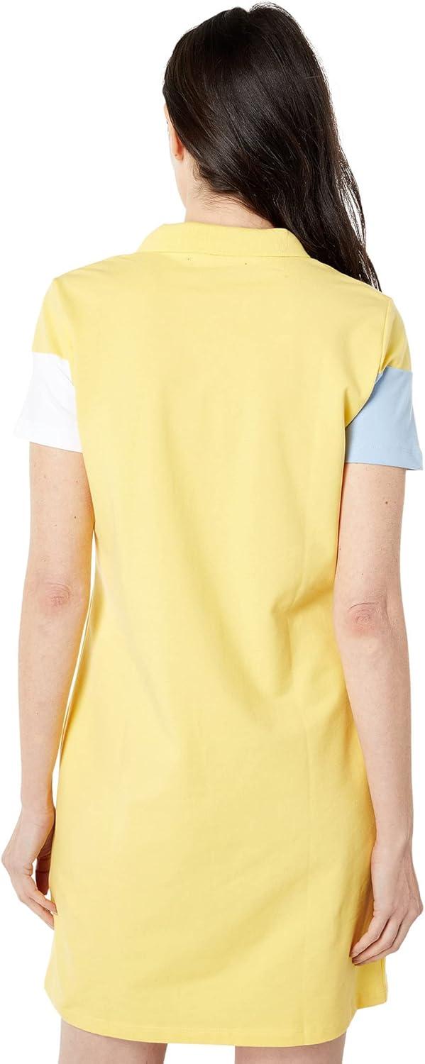 imageTommy Hilfiger Womens Short Sleeve Collared Polo DressSnapdragon