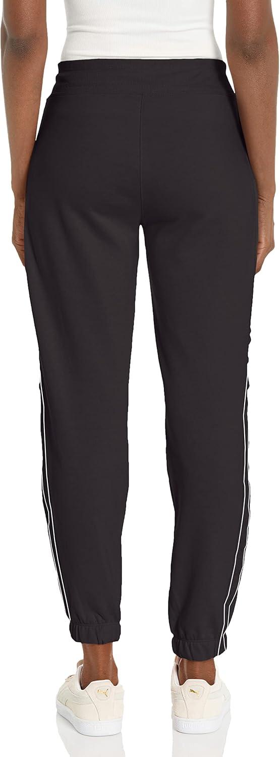imageTommy Hilfiger Womens Side Stripe Drawstring Waistband JoggerBlack