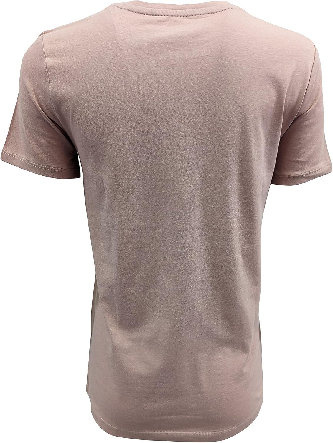 imageTommy Hilfiger Womens Striped Logo Graphic TShirtFlamingo Pink