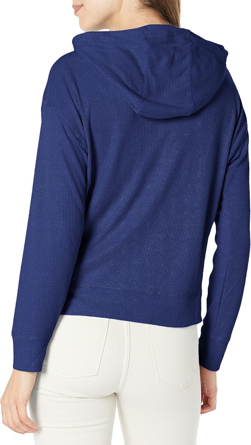 imageTommy Hilfiger Womens Zipup Hoodie Classic Sweatshirt for Women With Drawstrings and HoodDeep Blue