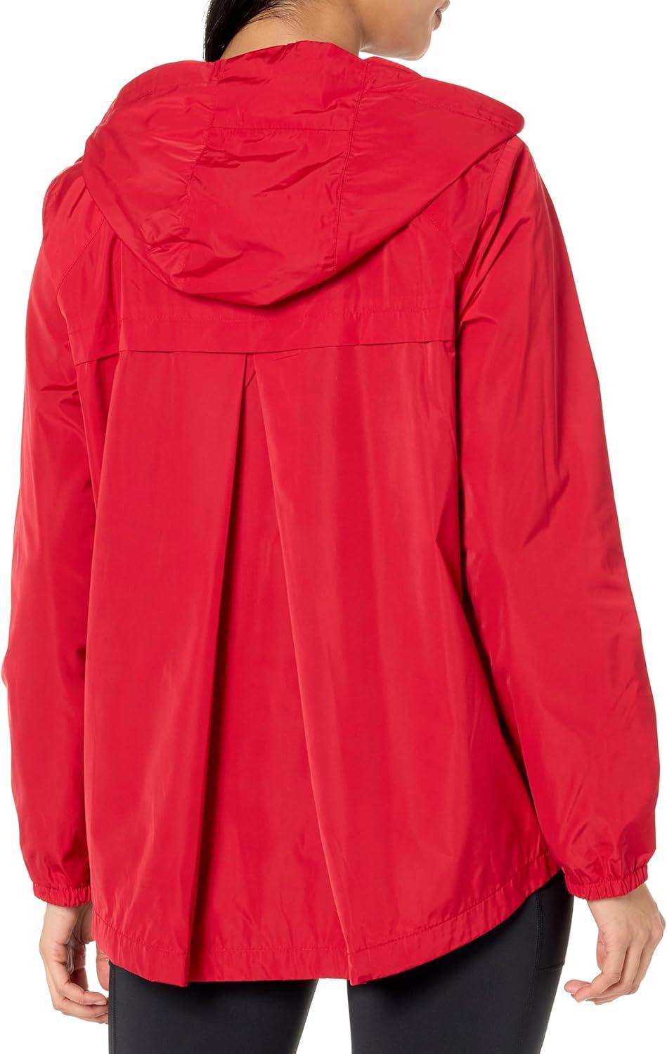 imageTommy Hilfiger womens Iconic Hooded Windbreaker JacketRed