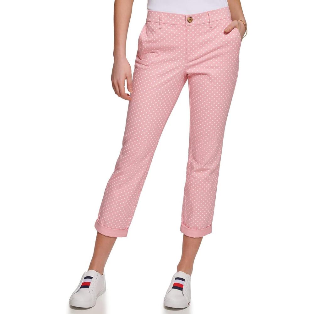 imageTommy Hilfiger Hampton Chino PantsQuartz Pink Dot
