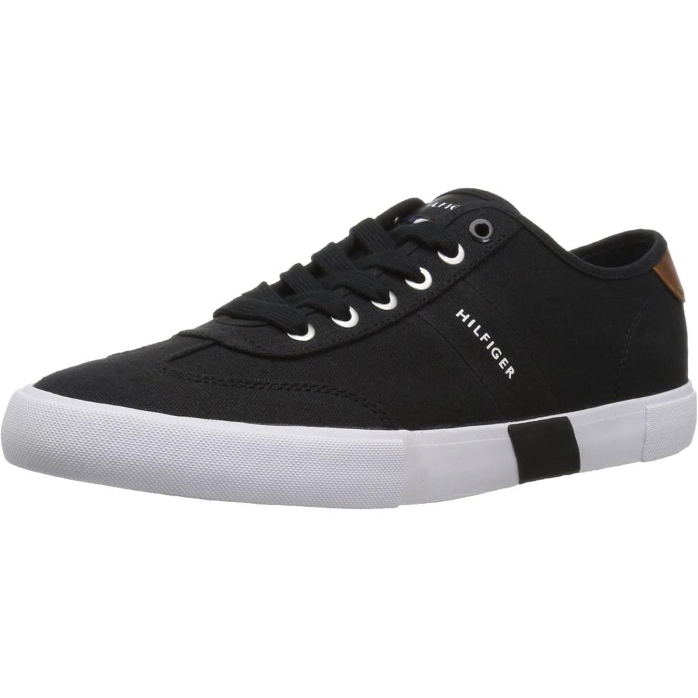 imageTommy Hilfiger Mens Pandora SneakerBlackMocha 973