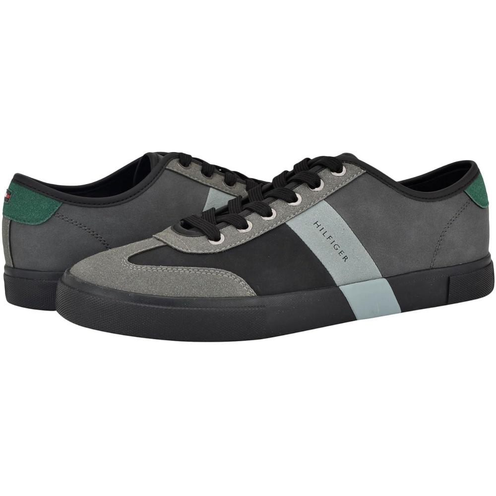 imageTommy Hilfiger Mens Pandora SneakerGreyBlack Multi 001