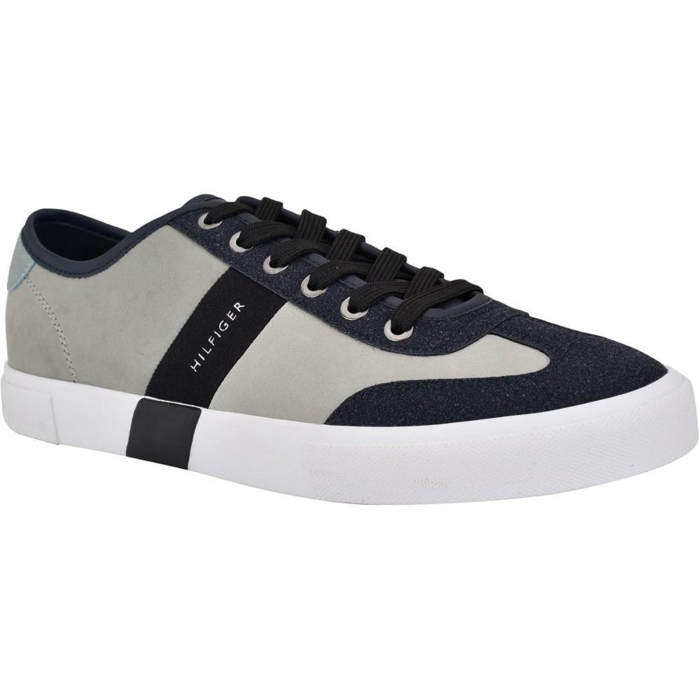 imageTommy Hilfiger Mens Pandora SneakerGreyNavy Multi 050