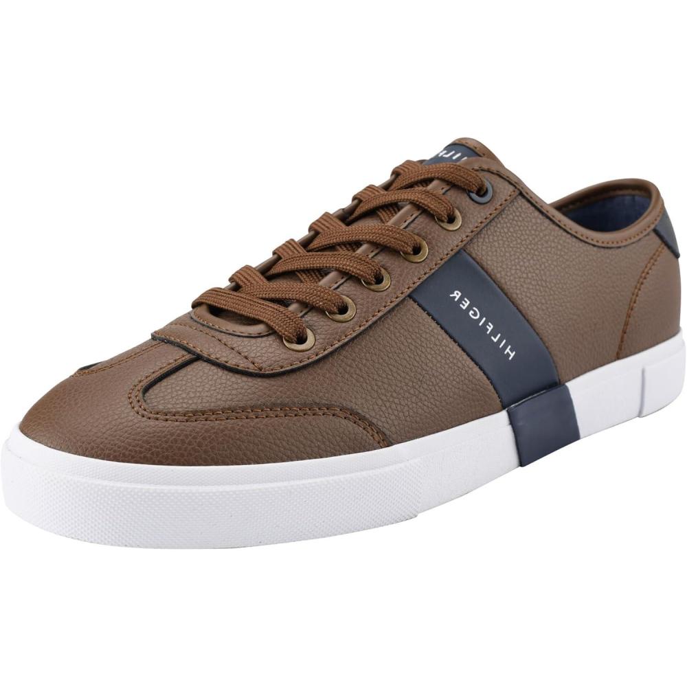 imageTommy Hilfiger Mens Pandora SneakerMedium Brown