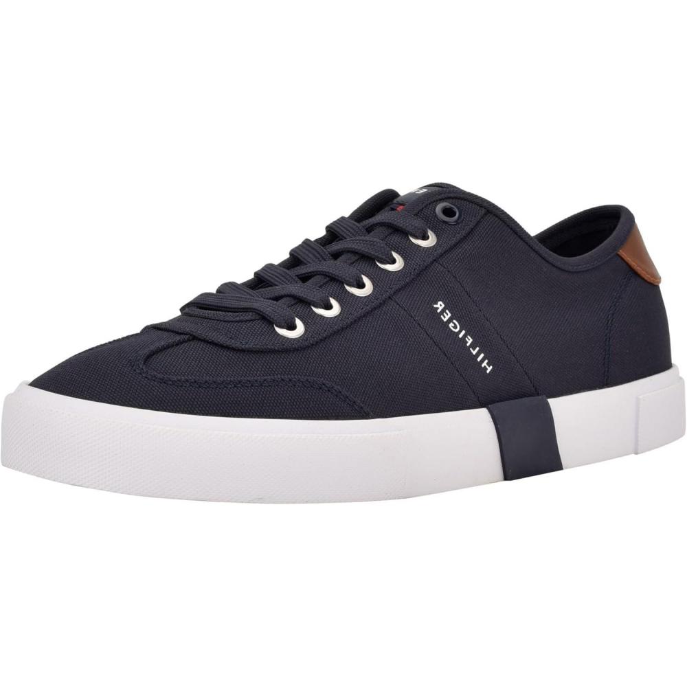 imageTommy Hilfiger Mens Pandora SneakerNavy Canvas 404