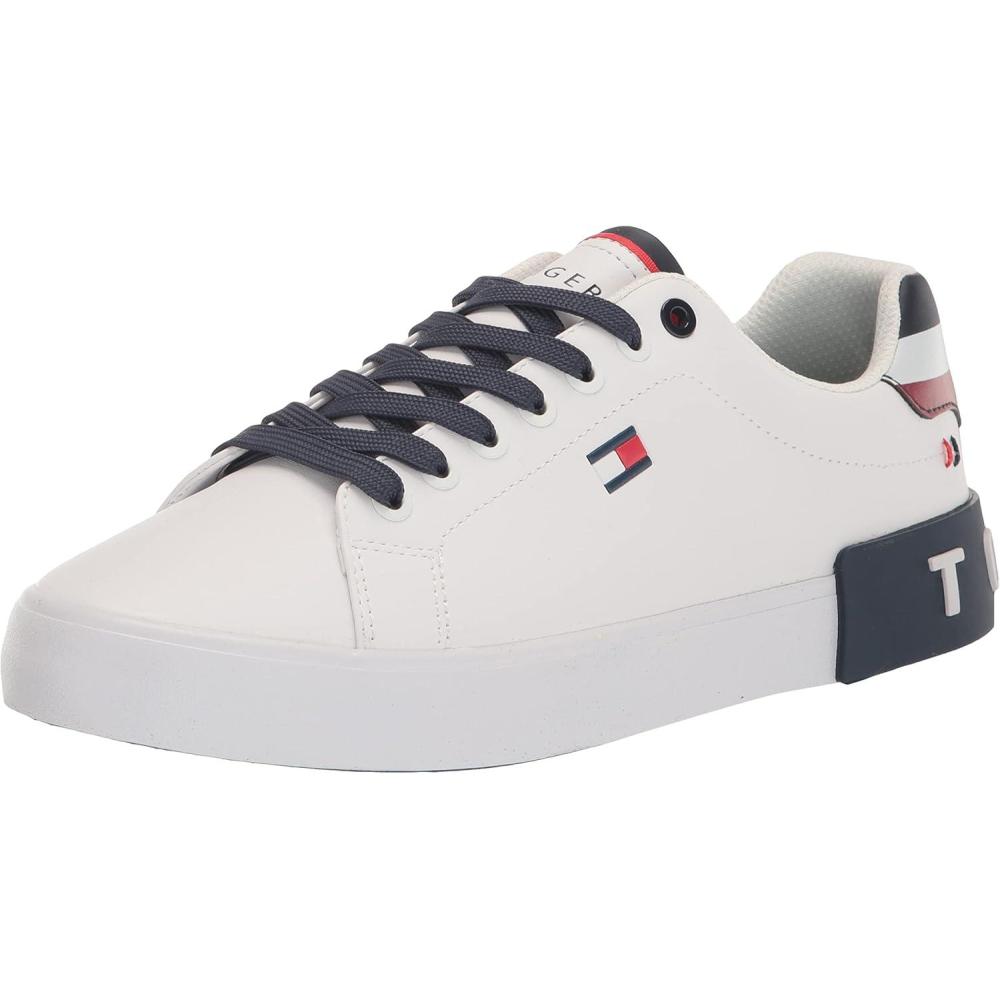 imageTommy Hilfiger Mens RezzWhiteNavy Multi