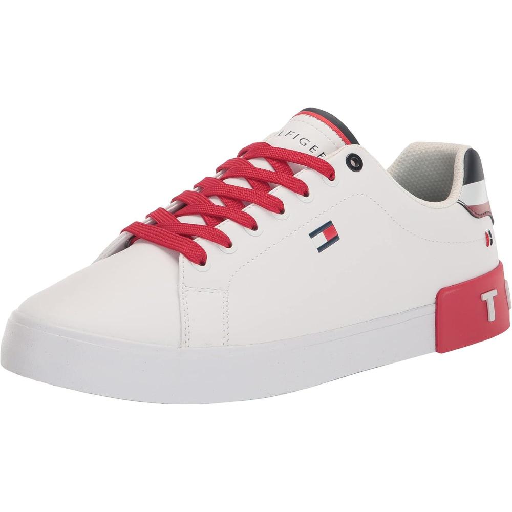 imageTommy Hilfiger Mens RezzWhiteRed Multi