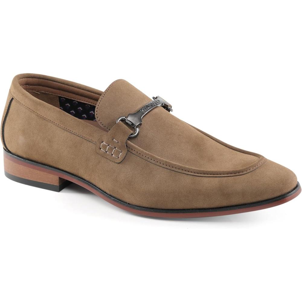 imageTommy Hilfiger Mens Senner LoaferLight Brown Suede