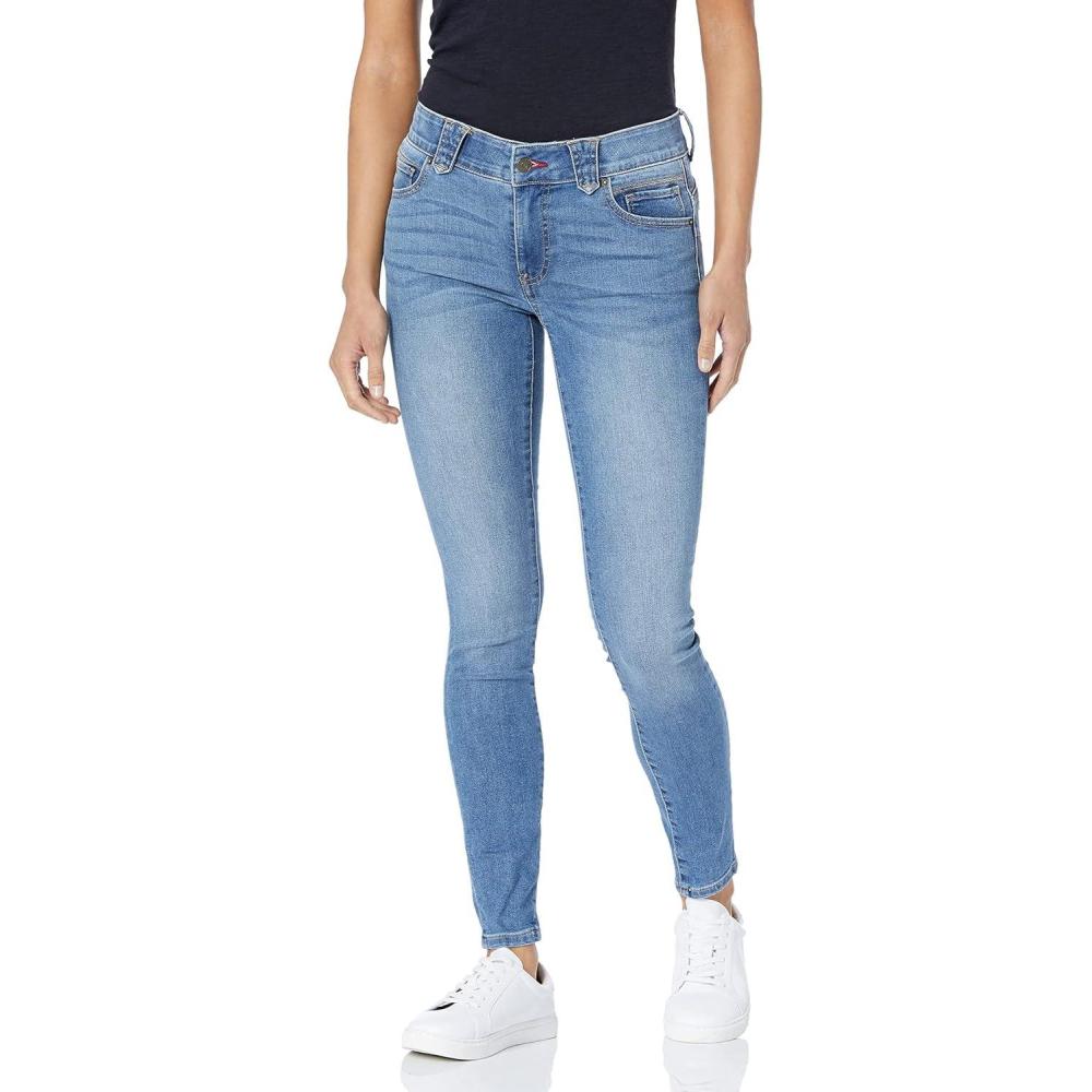 imageTommy Hilfiger Tribeca Skinny Crop with Cuff in Indigo Wash DenimChesapeake