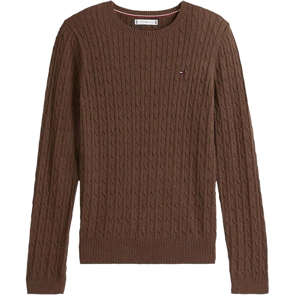 imageTommy Hilfiger Womens Classic Fit SweaterBrown Heather