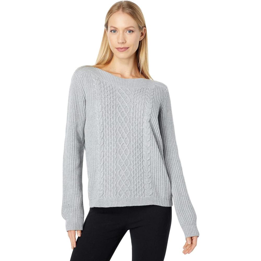 imageTommy Hilfiger Womens Classic Fit SweaterHeather Grey