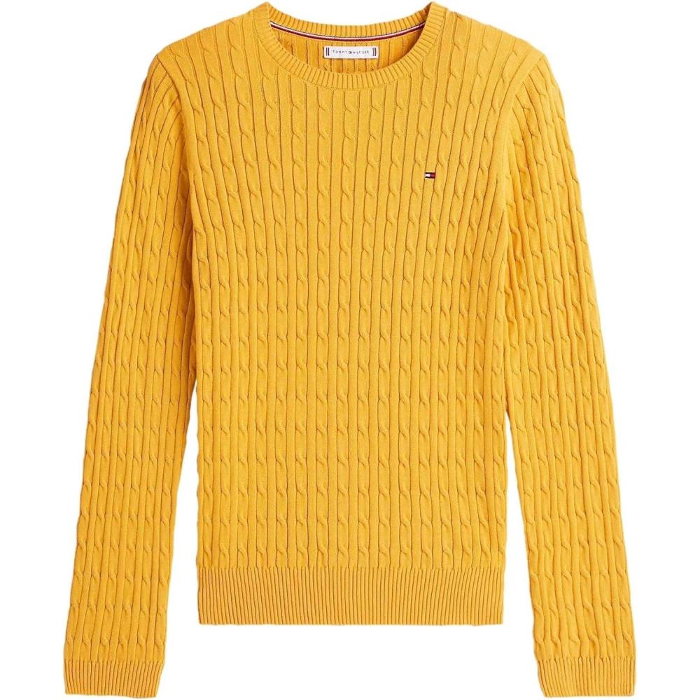 imageTommy Hilfiger Womens Classic Fit SweaterHeritage Gold