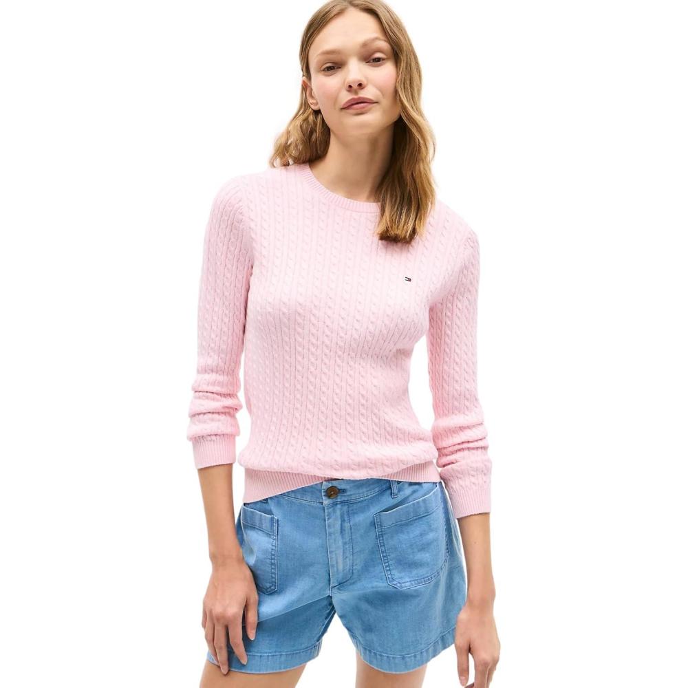 imageTommy Hilfiger Womens Classic Fit SweaterPink Heather