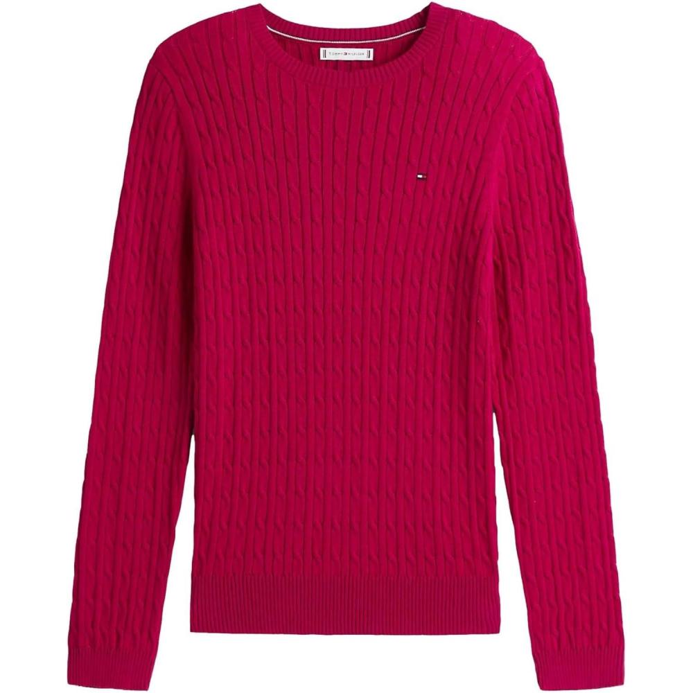 imageTommy Hilfiger Womens Classic Fit SweaterRoyal Berry
