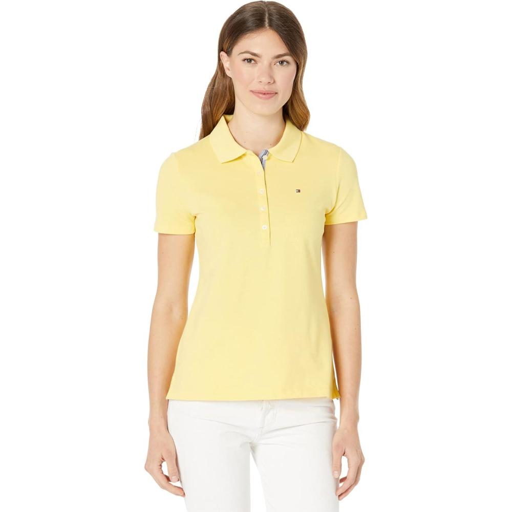 imageTommy Hilfiger Womens Classic Short Sleeve Core Pique Polo Standard and Plus SizeSnapdragon