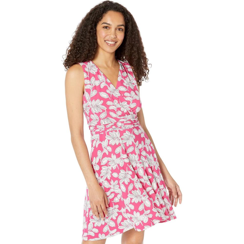 imageTommy Hilfiger Womens Fit ampamp FlareHot Pink Multi