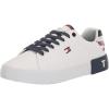 White/Navy Multi